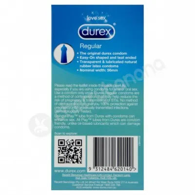 Durex Regular Condoms 24 Pack