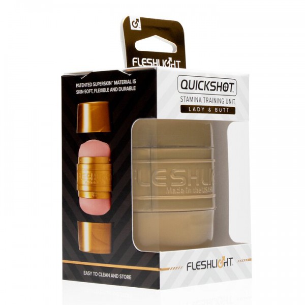Fleshlight Quickshot Stamina Training Unit Masturbator – 4 Inches — image 5 of 5