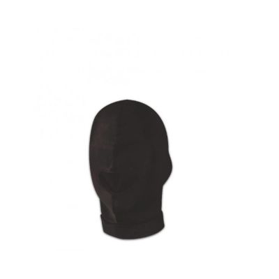 Lux Fetish Open Mouth Stretch Hood Black O S