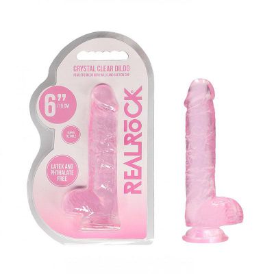 RealRock 6 Realistic Dildo With Balls