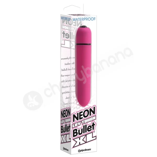 Neon Luv Touch Pink Bullet XL Vibrator