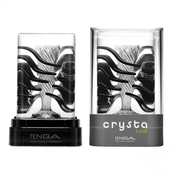 Tenga Crysta Leaf Floating Shape Stroker for Men — image 2 of 6