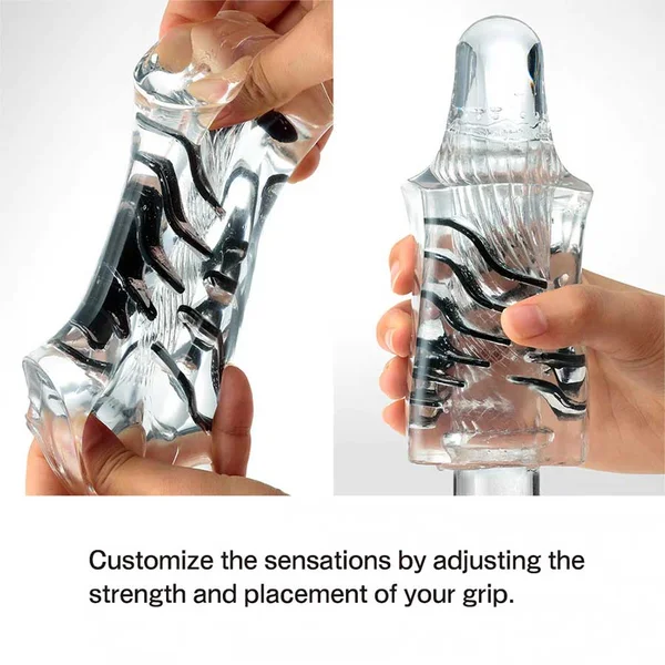 Tenga Crysta Block Floating Shape Stroker for Men — image 5 of 6