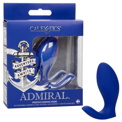 Admiral Blue Prostate Rimming Probe Prostate Massager