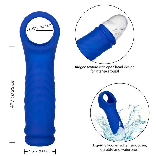 Admiral Liquid Silicone Blue Wave Cock Sheath Girth Enhancer — image 8 of 10