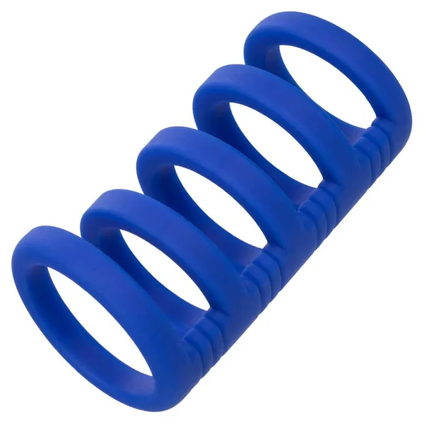 Admiral Xtreme Blue Liquid Silicone Cock Cage Ring Combo — image 6 of 8
