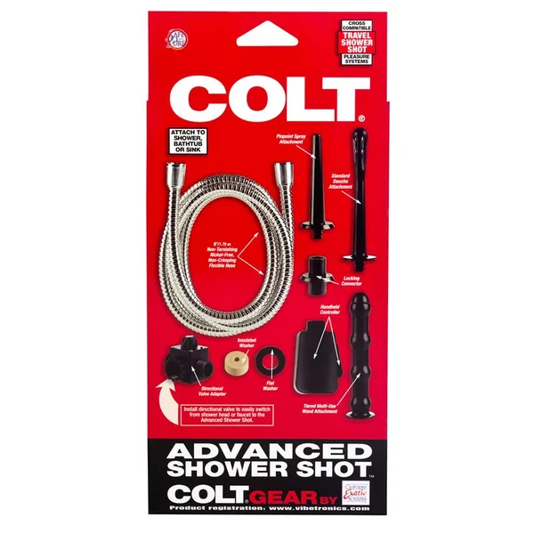 Colt Advanced Shower Shot Anal Douche Enema Kit — image 7 of 7