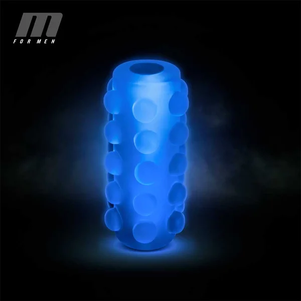 M for Men Soft and Wet Reversible Orb Frosted Stroker — image 5 of 5