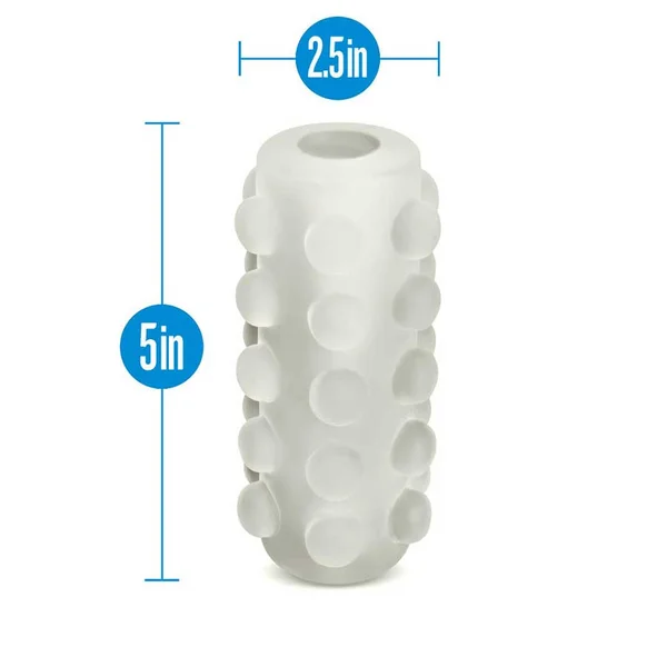 M for Men Soft and Wet Reversible Orb Frosted Stroker — image 4 of 5