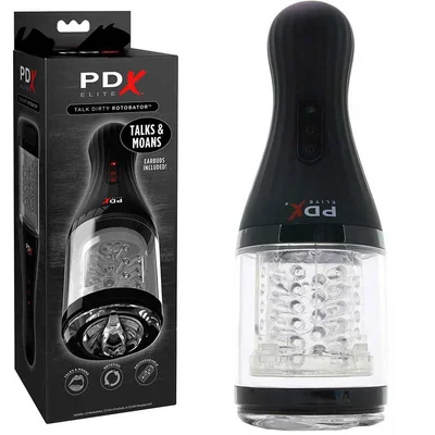 Talk Dirty Rotobator Rotating Auto Head Stroker by PDX Elite
