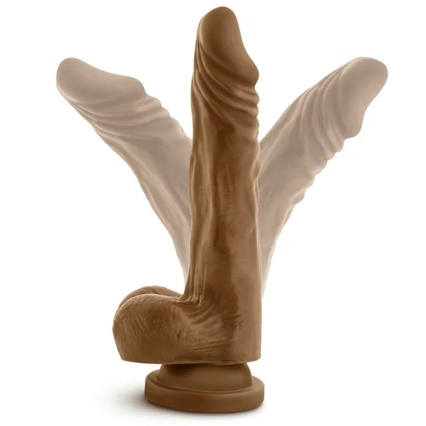 Dr. Skin Stud Muffin Realistic Anal Dildo with Balls by Blush Novelties — image 10 of 11