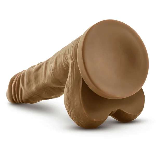 Dr. Skin Stud Muffin Realistic Anal Dildo with Balls by Blush Novelties — image 9 of 11