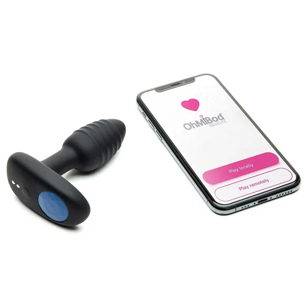 Kiiroo Ohmibod Lumen Rechargeable Silicone Vibrating Butt Plug — image 5 of 7