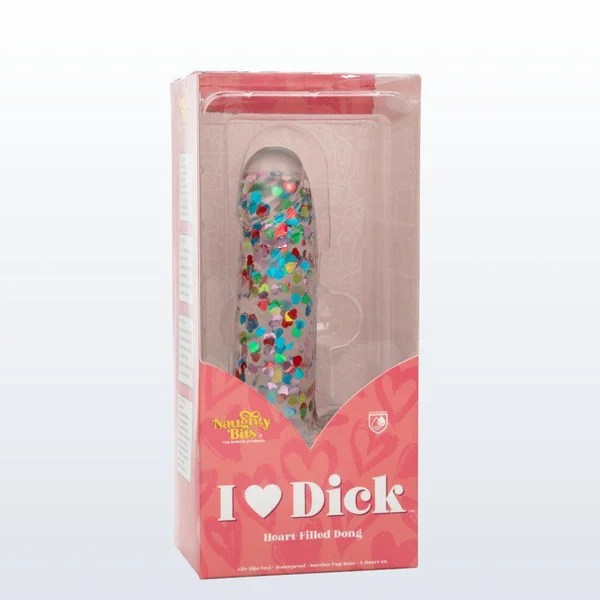 Naughty Bits 'I Love Dick' Heart-Filled Dong — image 15 of 16