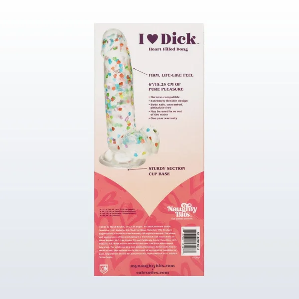 Naughty Bits 'I Love Dick' Heart-Filled Dong — image 16 of 16