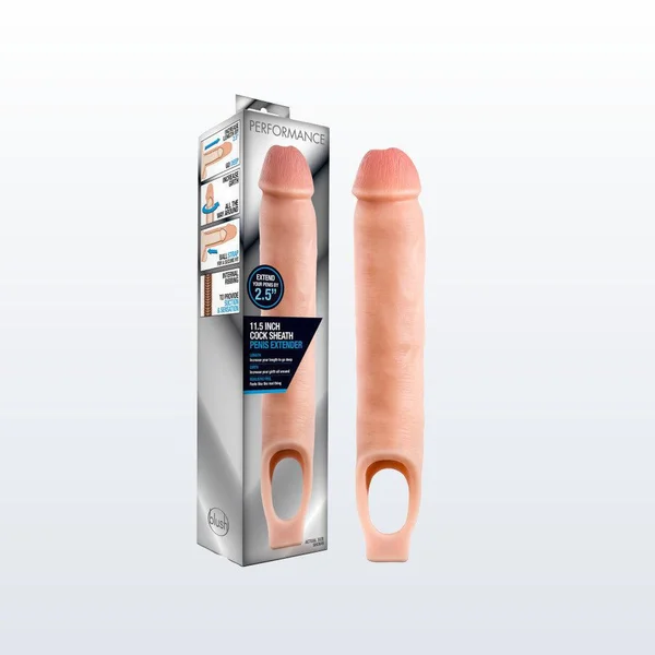 Performance - 11.5" Cock Sheath Penis Extender - Vanilla — image 6 of 6