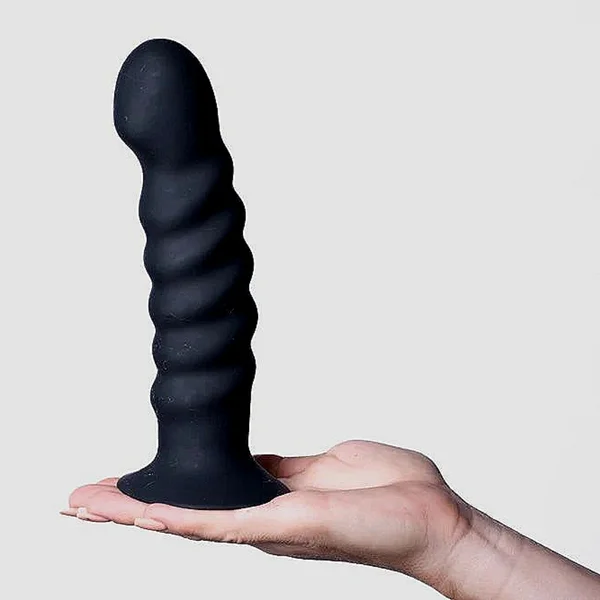 Maia 'Kendall' 8' Silicone Dildo - Black — image 10 of 11