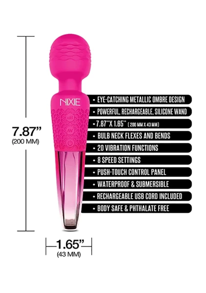 Nixie Rechargeable Wand Massager