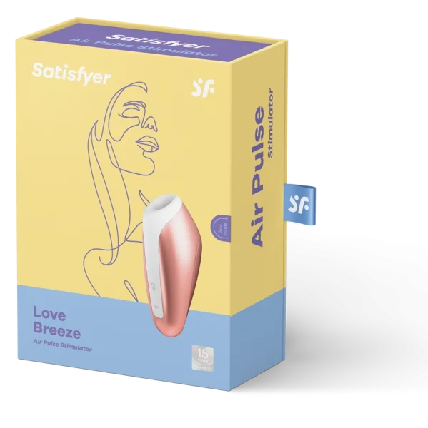 Satisfyer Love Breeze Clitoral Stimulator Copper