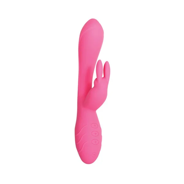 Evolved Bunny Kisses Rechargeable Silicone - Pink — image 7 of 9