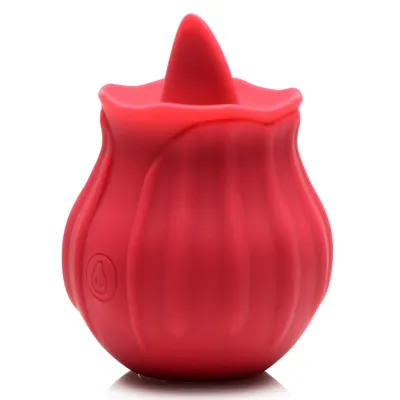 Bloomgasm Wild Violet 10x Licking Clit Stimulator Red