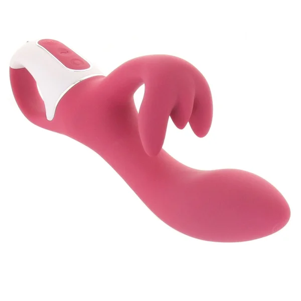 Satisfyer Embrace Me Silicone Rechargeable Flexible Dual Stimulation Vibrator - Berry