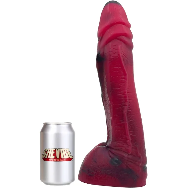 Topped Toys ARTEMIS 93 12" Giant Silicone Dildo With Vac-U-Lock - Forge Red