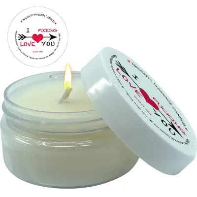 Kama Sutra Naughty Massage Candle I Fucking Love You Scent 69 1 7 oz