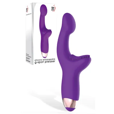 Adam and Eve 7 5 Rechargeable G Spot Pleaser with Clitoral Nubs
