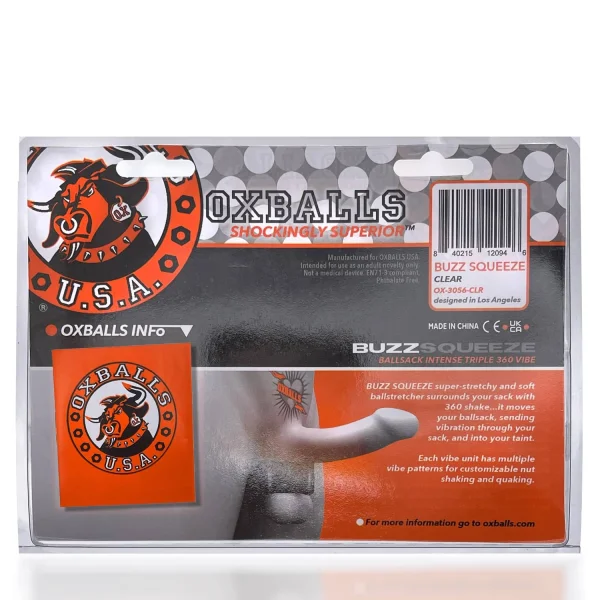 Heavy Squeeze Ballstretcher - Clear