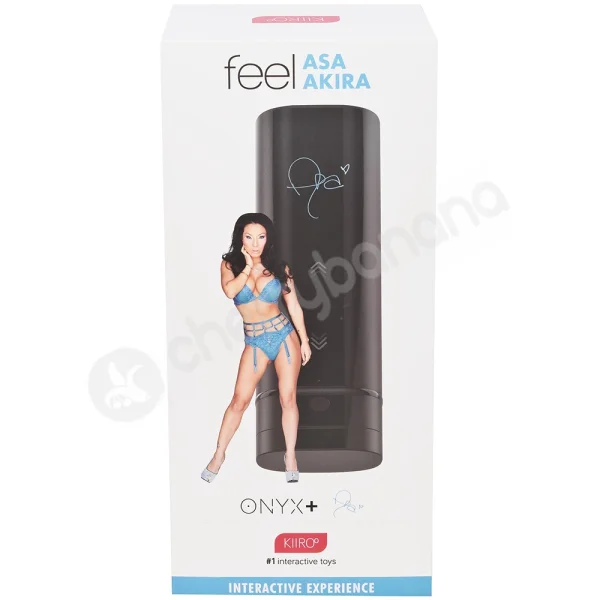 Kiiroo Onyx+ Feel Asa Akira Pornstar Experience Interactive Masturbator
