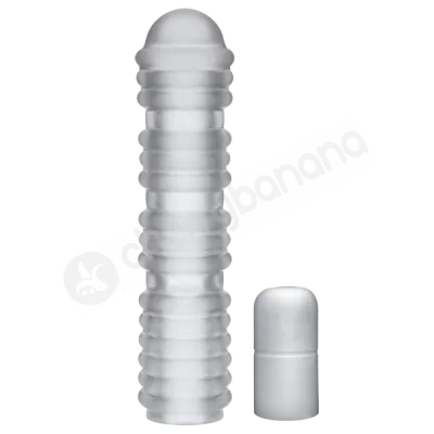 Xtend It Kit Frosted Ribbed Penis Extension Sleeve