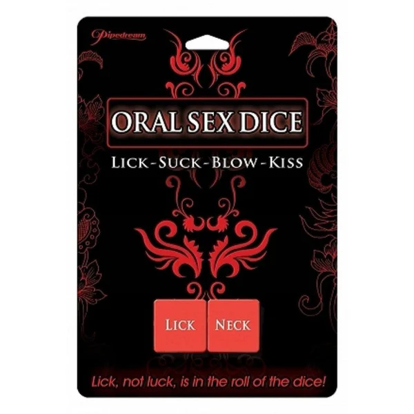 Oral Sex Dice Game: Lick-Suck-Blow-Kiss — image 2 of 2