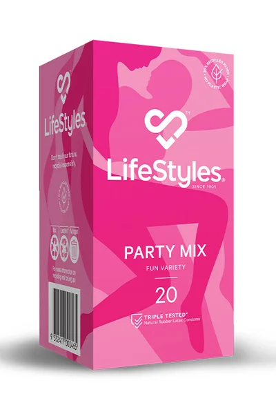Lifestyles Party Mix Condoms (20 Pack) — image 5 of 6