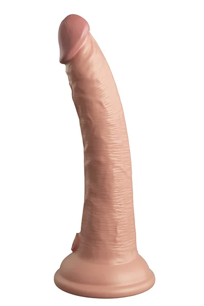 Pipedream King Cock Elite Dual Density 7" Silicone Dildo — image 8 of 12