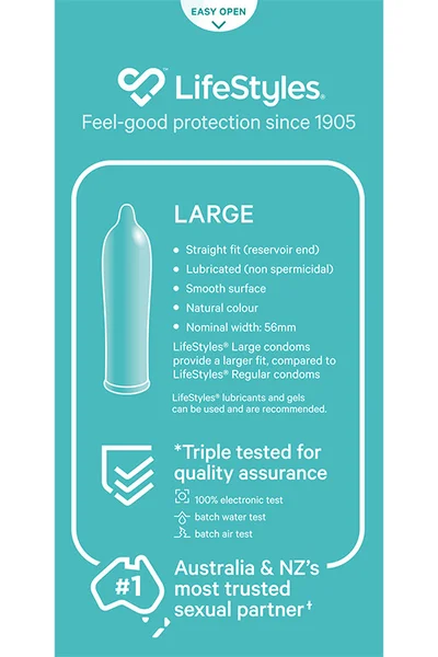 Lifestyles Large Condoms (10 Pack) — image 8 of 10