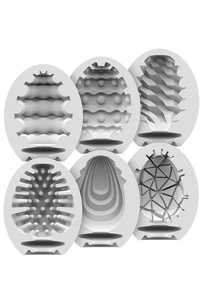 Satisfyer Masturbator Eggs 6-Piece Set