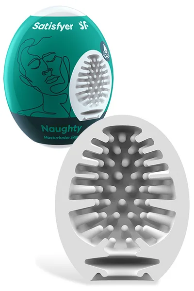 Satisfyer Masturbator Egg Single Naughty — image 5 of 8