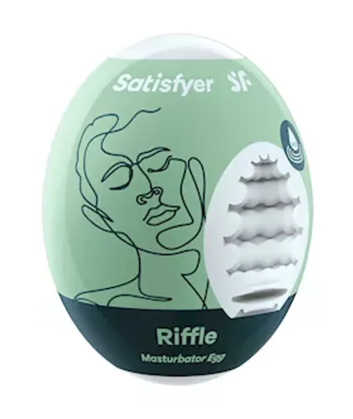 Satisfyer Masturbator Egg Single Riffle — image 5 of 6