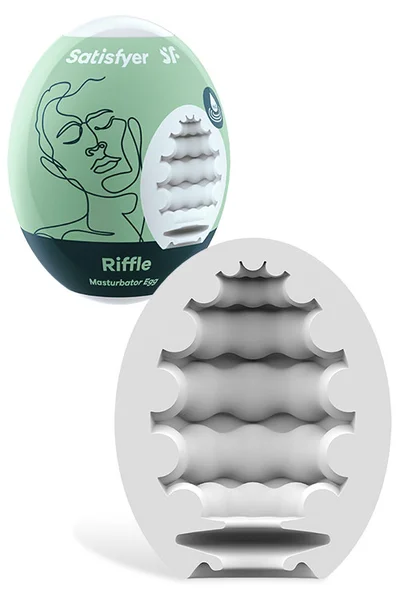Satisfyer Masturbator Egg Single Riffle — image 7 of 10