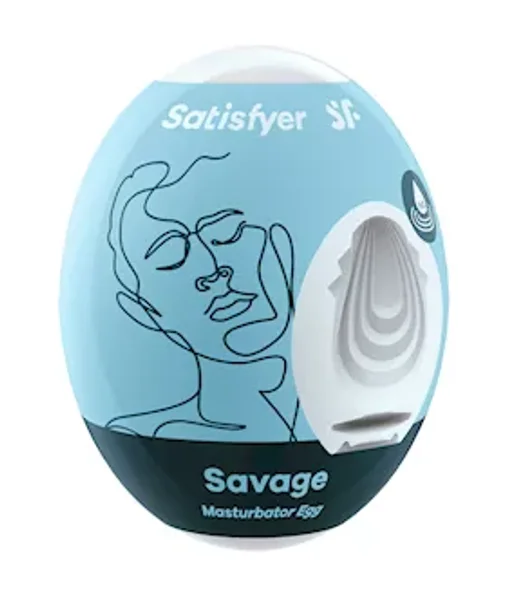 Satisfyer Masturbator Egg Single Savage — image 8 of 9