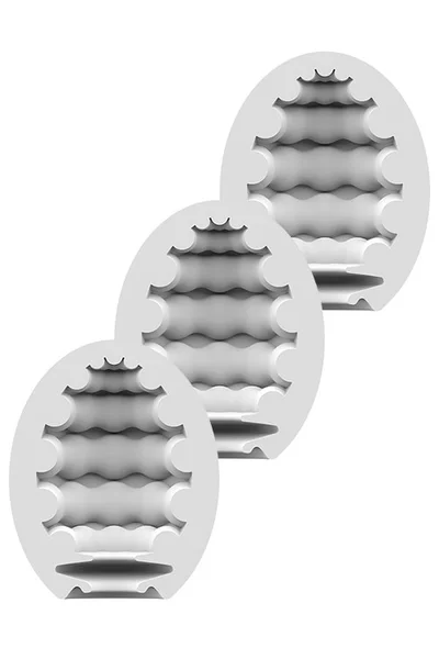 Satisfyer Masturbator Eggs 3-Piece Set Riffle — image 4 of 4