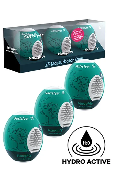 Satisfyer Masturbator Eggs 3-Piece Set Naughty — image 5 of 6