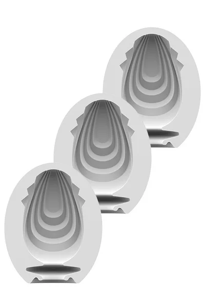 Satisfyer Masturbator Eggs 3-Piece Set Savage — image 4 of 4