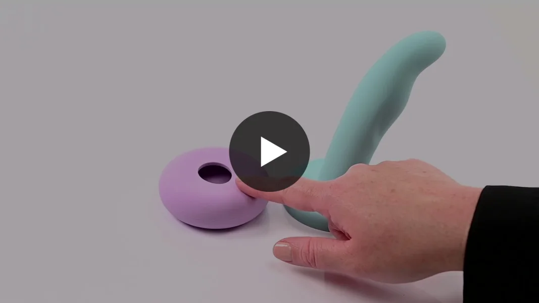 Ove Dildo and Harness Cushion