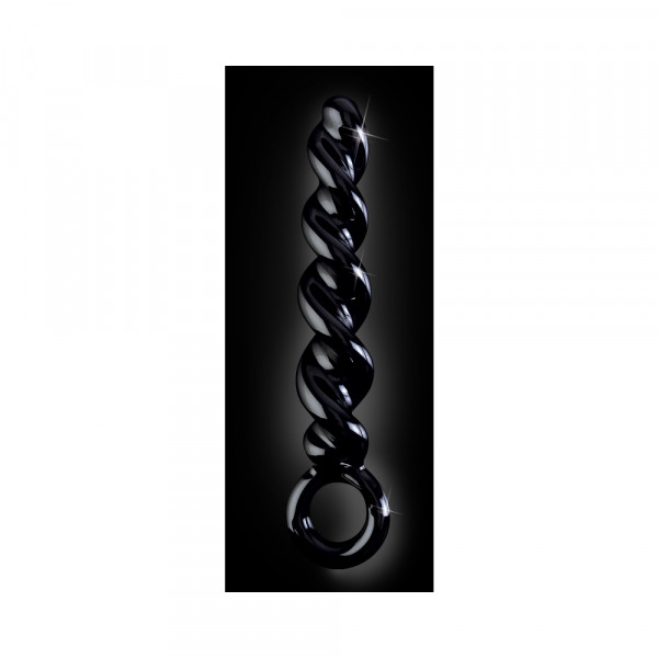 Icicles No 39 Black Glass Massager