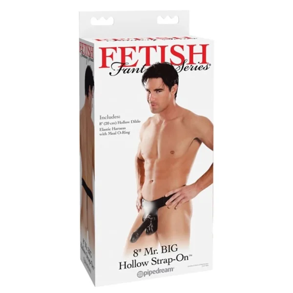 Fetish Fantasy - Mr Big Hollow 8" Strap On — image 6 of 8