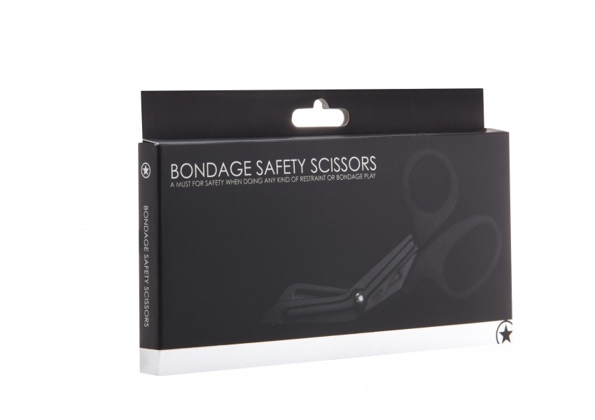 Bondage Safety Scissor Black