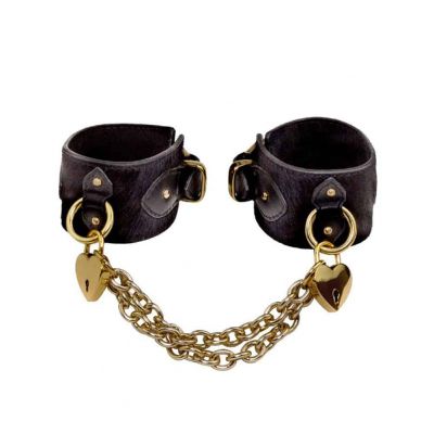 Pony Wrist Cuffs with Locket Chain The Model Traitor