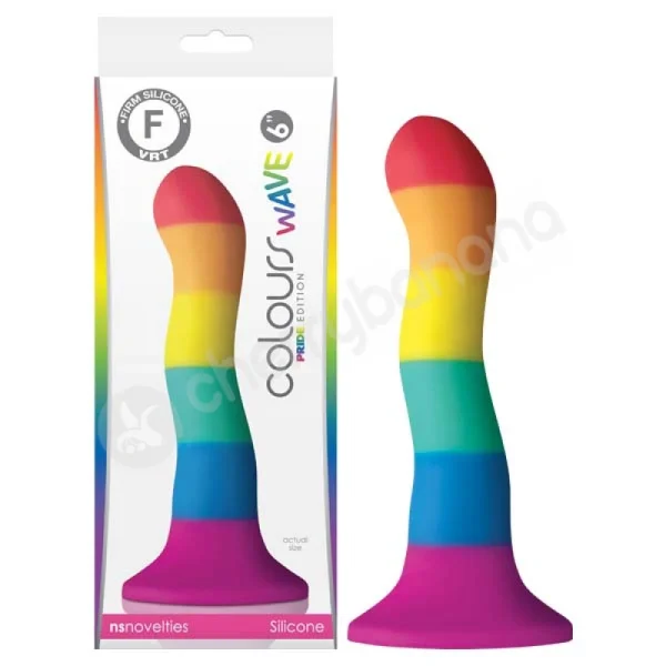 Colours Pride Edition - 6" Wave Dildo